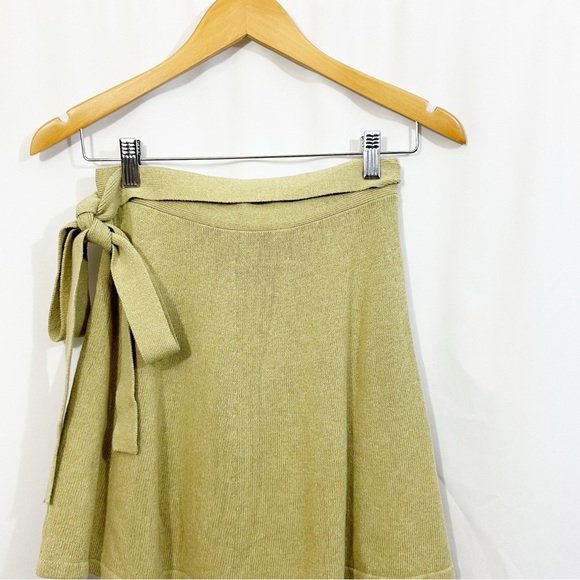 Zara Knit Wrap Mini Skirt - Picture 11 of 13